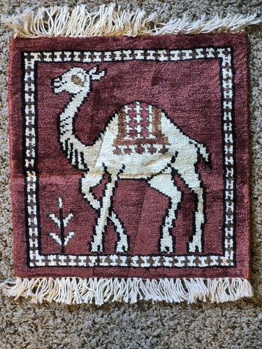 Antique silk prayer rug x - silk,