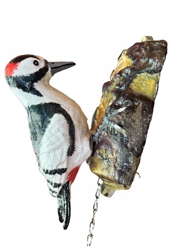 Woodpecker bird door knocker - door,