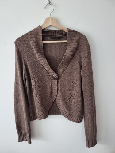 Kiabi woman taupe brown shrug - brown,
