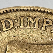 1911 King George V Penny Gouby