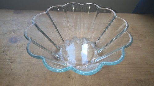 French pyrex fluted - french,