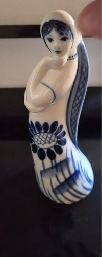 Beautiful vintage gzhel soviet - vintage,