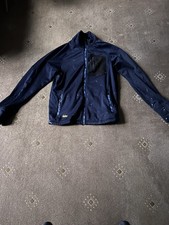 Snickers 8042 FlexiWork Fleece Jacket True Blue / Black