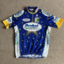 Cycling Jersey Size L Men’s Vintage Nalini Fausto Coppi Cyclist Biking Stars