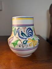 Poole pottery vase mid-century