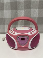 Hello Kitty CD Player Boombox