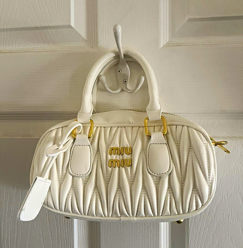 Miu white quilted - miu,