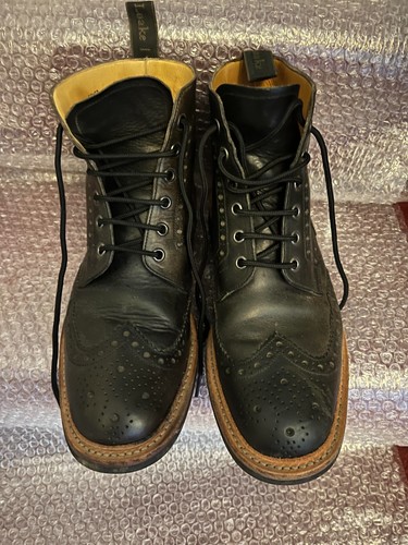 Loake 1880 black boots 5 - 1880,