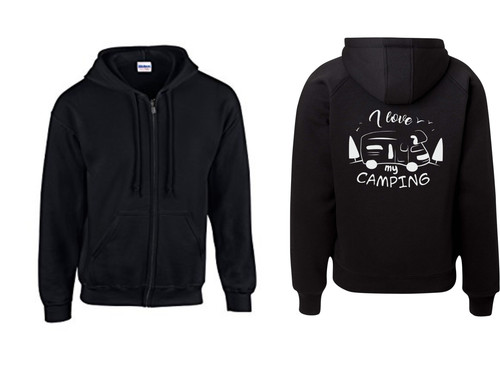 Hoodie love my camping - hoodie, i