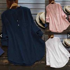 Womens Summer Baggy Tunic Tops