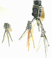 RARE+++ Miniature Silver Silver/925 Mini Micro Cinema Leica Canon Nikon Rolleiflex