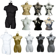 New Male/female/kids Hanging Body Mannequin Form Top Quality Torso Display Bust