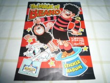 VINTAGE BEANO STICKER ALBUM
