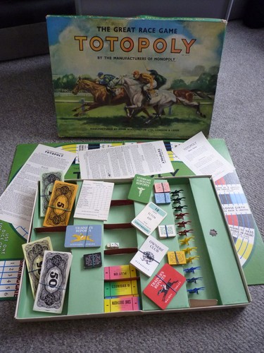 Totopoly board game - board,