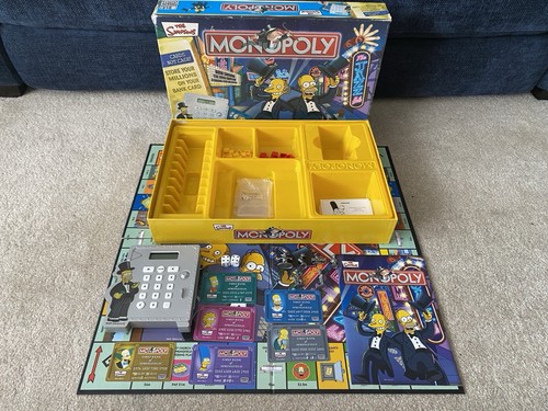 The simpsons monopoly board - monopoly,