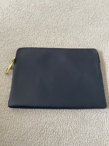 Navy leather gap - , zip