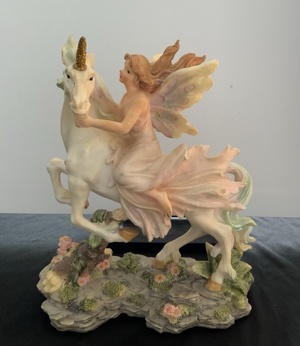 Fairy riding unicorn - fairy,