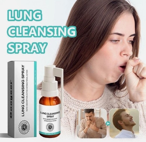 New lung cleansing spray - lung,