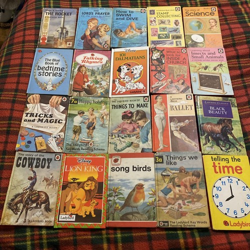 20x vintage ladybird - 20x,