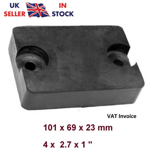 Rectangular rubber buffer for - rubber,