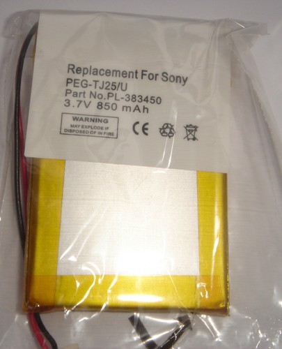 Battery 383450 peg tj25 - pl-383450, peg-tj25/u