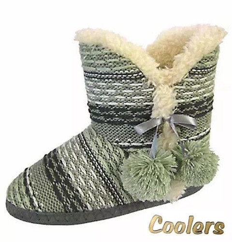 Ladies slippers comfort bootie - ladies,