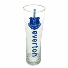 Football FC Tall Beer Glass