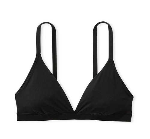 Black bralette lingerie - black,