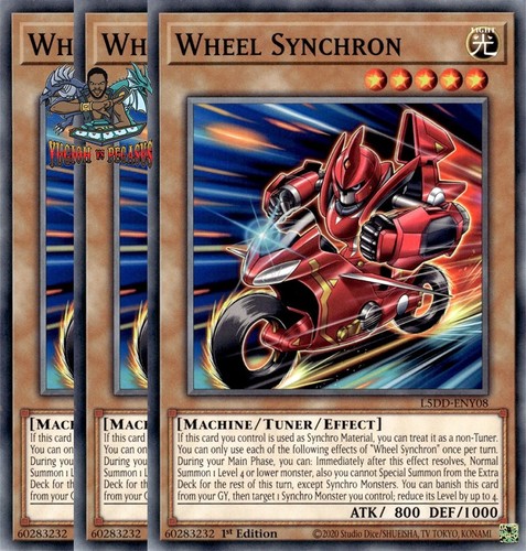 Yugioh wheel synchron - 3x,