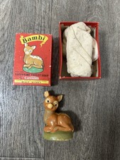 Vintage Walt Disney "Bambi" Cussons Soap in Box - Unused Condition