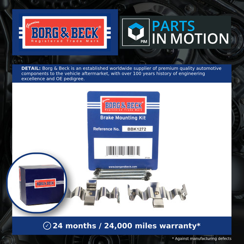 Brake pad fitting kit fits - brake,