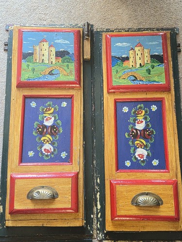 Painted antique style double - antique,