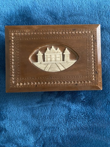 Vintage hand carved wooden - vintage,