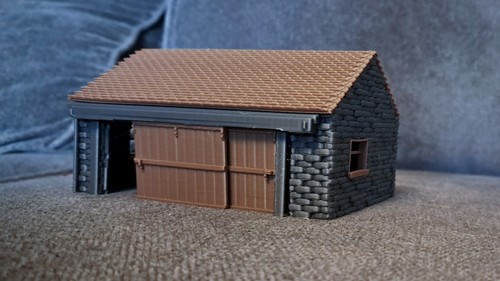 Gauge old barn stone - old,