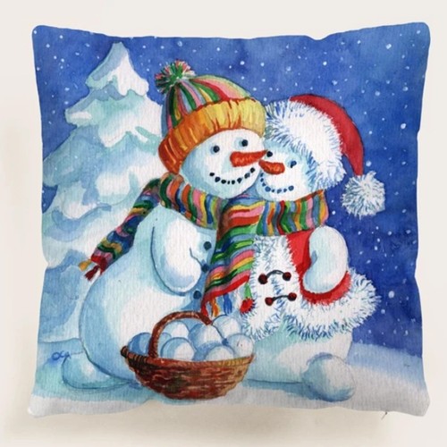 Lovely soft christmas cushion - lovely,