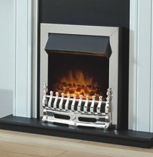 ELECTRIC FIRE CHROME BLENHEIM