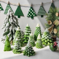 3D Christmas Tree Shape Candle