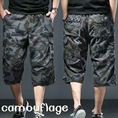 Men length camouflage - men, 3/4