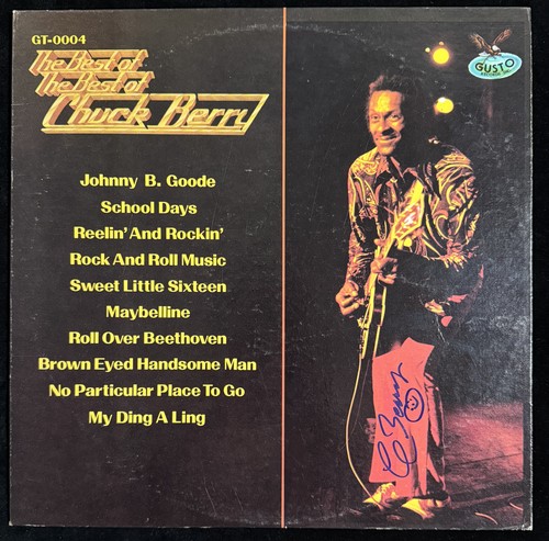 Chuck berry signed - chuck,