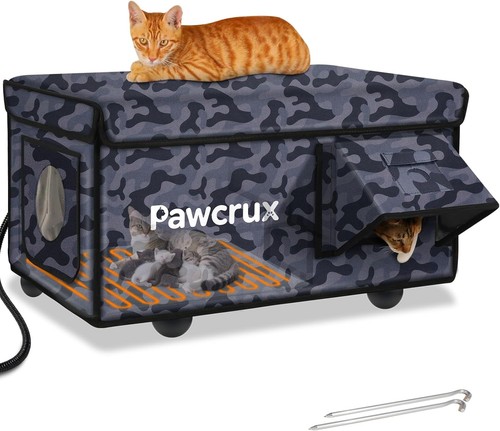 All weather heated cat - weather,