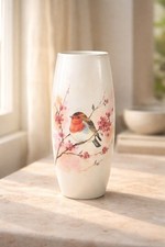 Hand painted robin - painted,