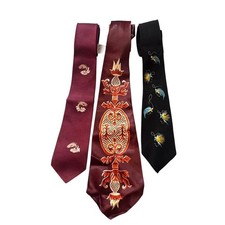 1940’s original vintage ties made in California forties fashion menswear fifties