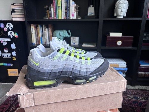 Nike air max neon yellow - max,