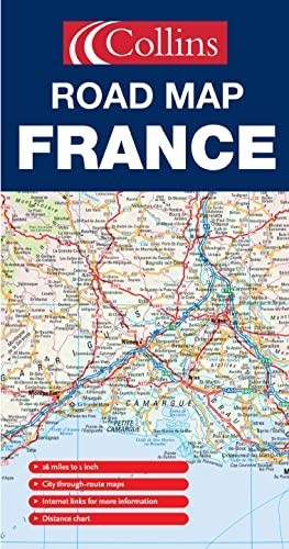Road map france - road,