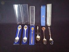 5 x Souvenir Commemorative Spoons + 1 x Document Opener – Vintage Collection