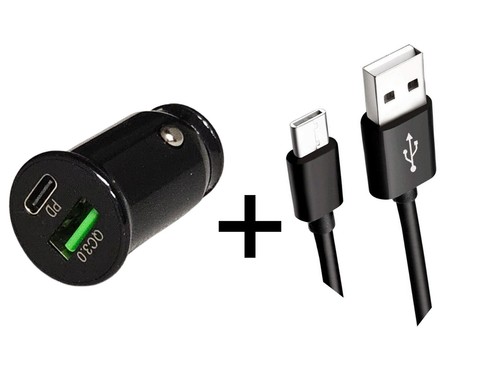 Dual usb car charger - 3.1a, plug