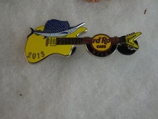 Hard Rock Cafe pin Miami Air Land and Sea Guitar Series #1 Marlin guitar 2013