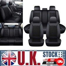 seat Front+Rear Full Set Car Leather 5-Seat Cover For Skoda Octavia Superb Fabia