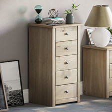 SALE 5 Drawer Narrow Chest