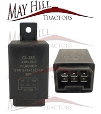 12V Indicator Relay Unit Flasher for Massey Ferguson Case IH John Deere Tractor